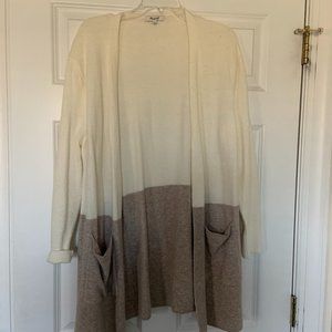 Madewell Colorblock Cardigan